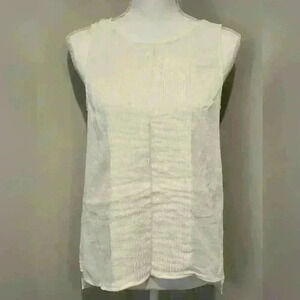 Madewell Mixed Material Tank Top Size Small